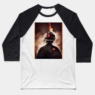 Firefighter Hallowee T-Shirt Baseball T-Shirt